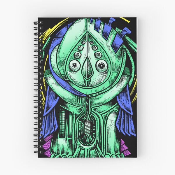 Item preview, Mechanic Owl drawing designed and sold by UdertakerSHOP.
