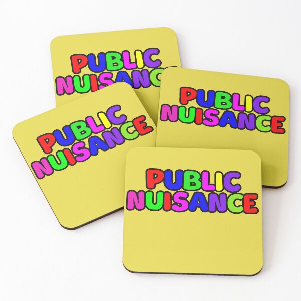 Item preview, Public Nuisance (Now With Obnoxious Colours) designed and sold by Quirkball.