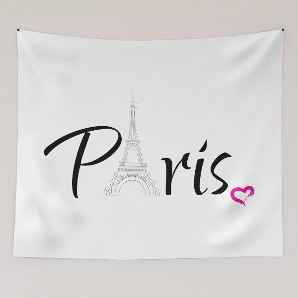 Item preview, Eiffel Tower Paris Heart designed and sold by MagnoliaLake.