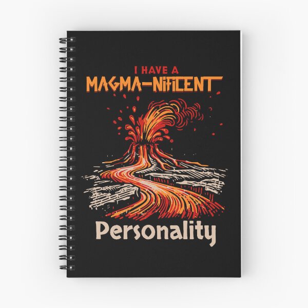 Item preview, Volcanologist I Have a Magma-Nificent Personality Funny Volcanology Gift Idea | Geology designed and sold by HosvPrint .s.