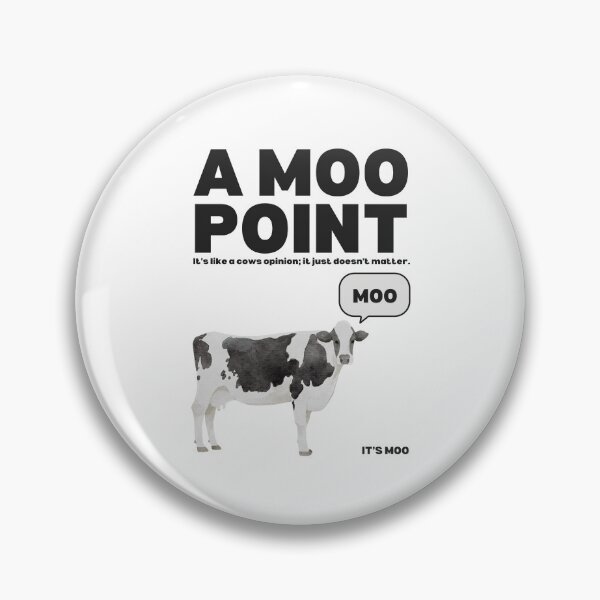 Item preview, A Moo Point designed and sold by pUNKnown.