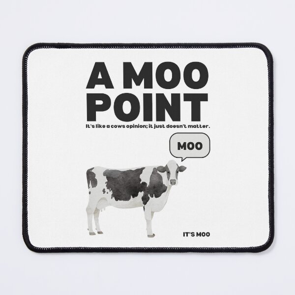 Item preview, A Moo Point designed and sold by pUNKnown.