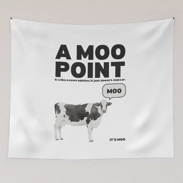Item preview, A Moo Point designed and sold by pUNKnown.
