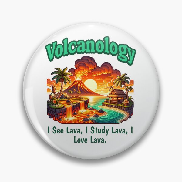 Item preview, Volcanology I see Lava I Study Lava I Love Lava  Funny Volcanologist Gift Idea | Geology designed and sold by HosvPrint .s.
