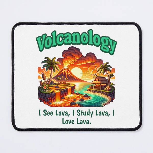 Item preview, Volcanology I see Lava I Study Lava I Love Lava Funny Volcanologist Gift Idea | Geology designed and sold by HosvPrint .s.