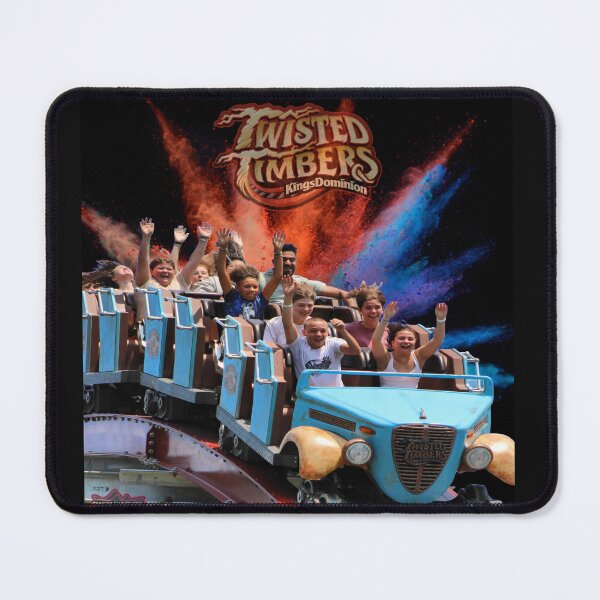 Item preview, Twisted Timbers Roller Coaster, Kings Dominion, RMC, Custom Photograph designed and sold by coasterjamin24.