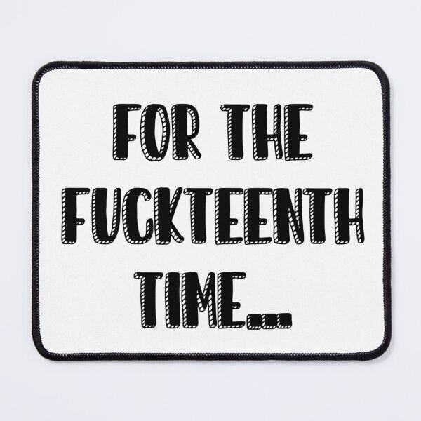 Item preview, Funny Offensive Impatience  designed and sold by Skull Fern.