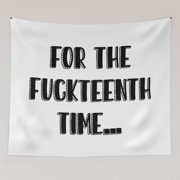 Item preview, Funny Offensive Impatience  designed and sold by Skull Fern.