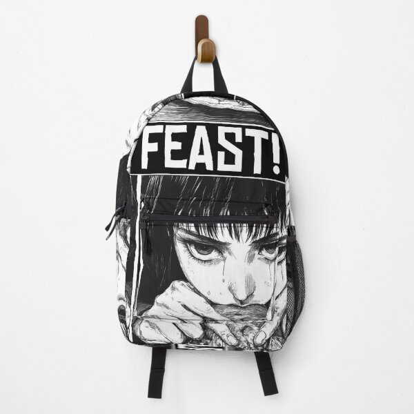 Item preview, Forbidden Feast – black and white horror manga anime girl designed and sold by ForsakenFrames.