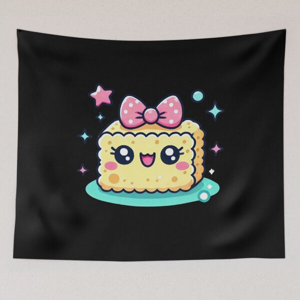 Item preview, Cute kawaii sponge designed and sold by Mateusz Majcherek.