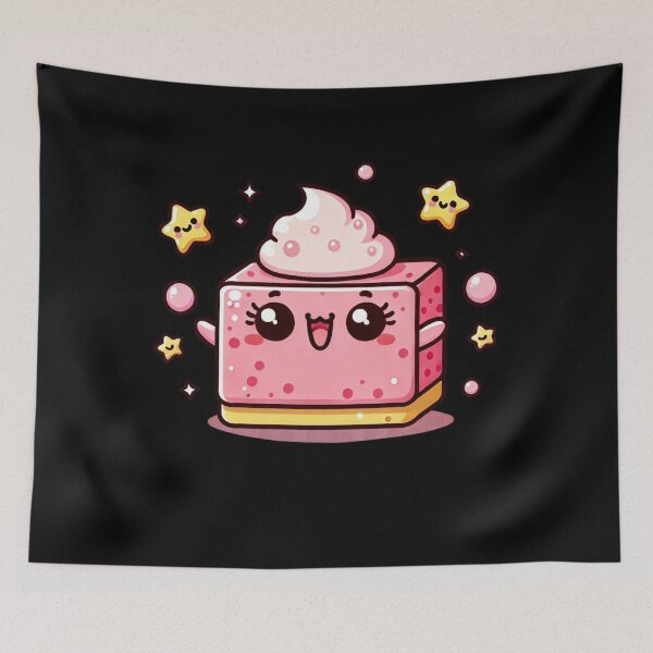 Item preview, Cute kawaii sponge designed and sold by Mateusz Majcherek.