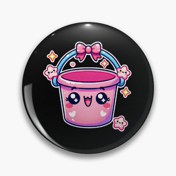 Item preview, Cute kawaii bucket designed and sold by Mateusz Majcherek.
