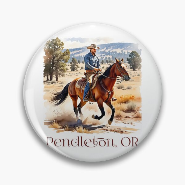 Item preview, Pendleton, OR Scene designed and sold by Catherine Harrison.