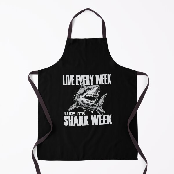 Item preview, Live Every Week Like It's Shark Week | Great White Shark | NickerStickers® on Redbubble designed and sold by NickerStickers.