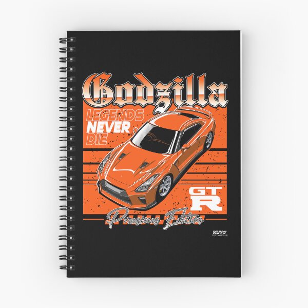 Item preview, GT-R Godzilla - LEGENDS NEVER DIE Orange designed and sold by kuyoart.