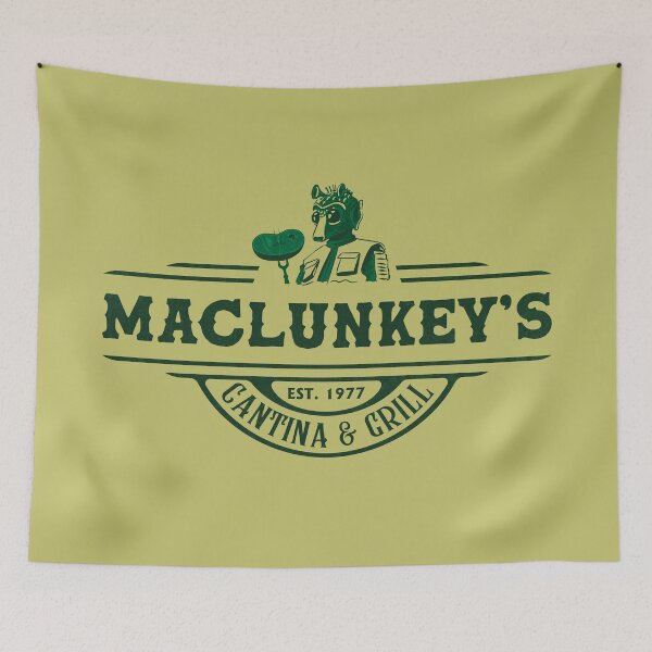 Item preview, Maclunkey's Cantina and Grill - Greedo designed and sold by Modern-Artsmith.