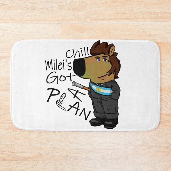 Item preview, Javier Milei Chill Guy Vibes - Presidential Sash and Baton QUOTE designed and sold by MechanicalART.