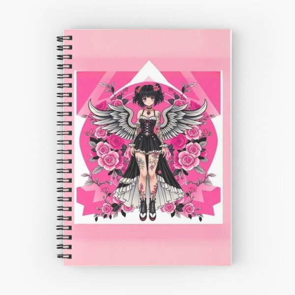 Item preview, PINK GOTHIC COQUETTE ANIME ANGEL GIRL designed and sold by Arts4U.