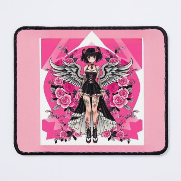 Item preview, PINK GOTHIC COQUETTE ANIME ANGEL GIRL designed and sold by Arts4U.