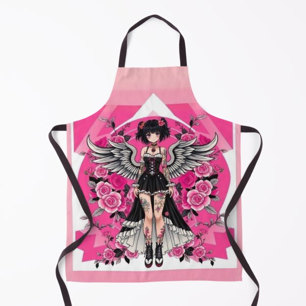 Item preview, PINK GOTHIC COQUETTE ANIME ANGEL GIRL designed and sold by Arts4U.
