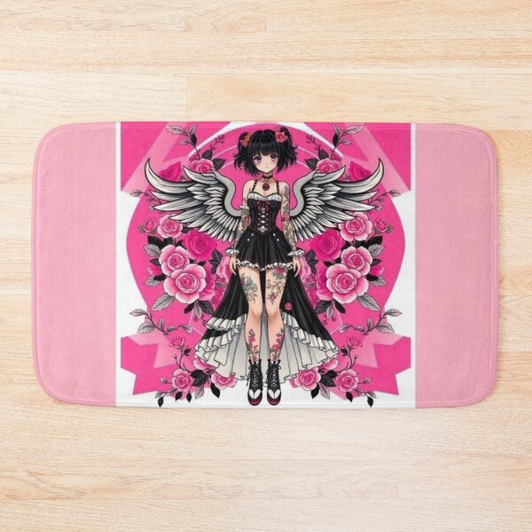 Item preview, PINK GOTHIC COQUETTE ANIME ANGEL GIRL designed and sold by Arts4U.