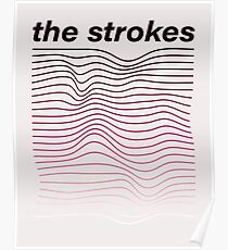 Die Strokes-Wellen Poster