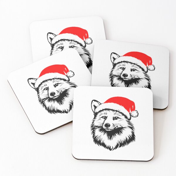 Item preview, Arctic Fox Christmas Cheer designed and sold by JollyCritters.
