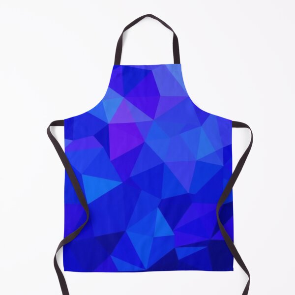 Item preview, Blue polygonal pattern designed and sold by Cartoon Basketball.