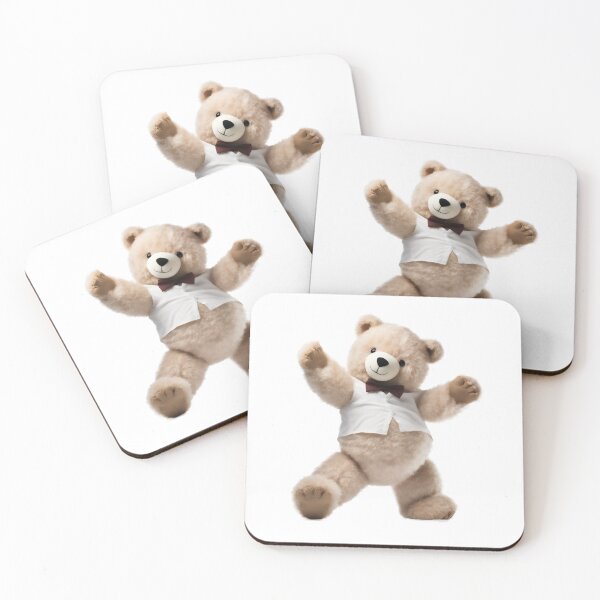 Item preview, Cute Dancing Teddy Bear with Bow Tie Design designed and sold by CuteopiaGallery.