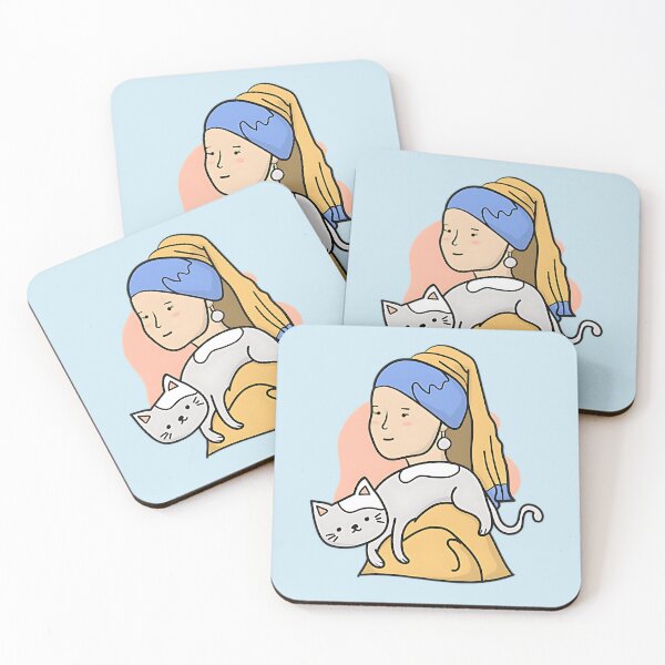 Item preview, Girl with a Pearl Earring Parody  designed and sold by Mariana Piana.