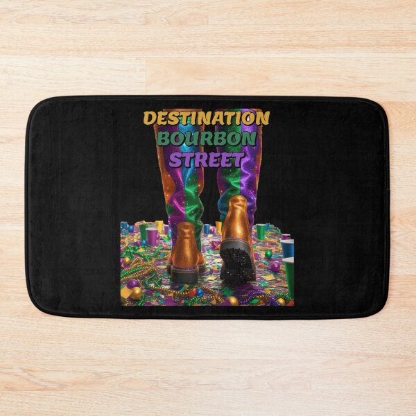 Item preview, Destination Bourbon Street - Funny Mardi Gras Gifts designed and sold by signshirtz.
