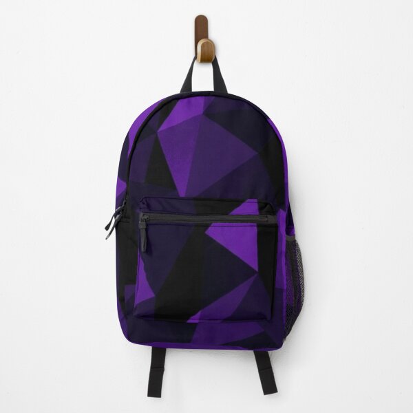 Item preview, Purple and Black polygonal pattern designed and sold by Cartoon Basketball.
