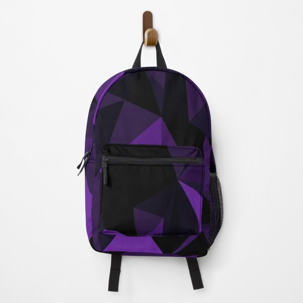 Item preview, Purple and Black polygonal pattern designed and sold by Cartoon Basketball.