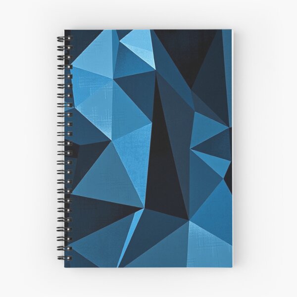 Item preview, Aqua and Black polygonal pattern designed and sold by Cartoon Basketball.