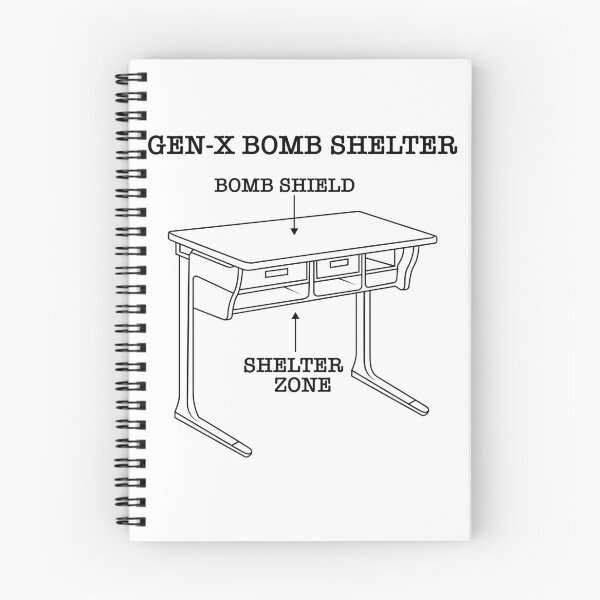 Item preview, Gen-X Bomb Shelter Funny Generation X Bomb Shelter Gear designed and sold by DynamicDesign.