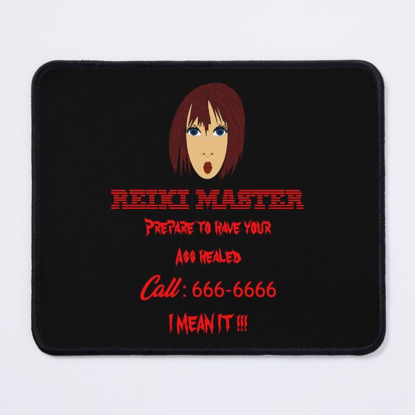 Item preview, Reiki Master Funny Hand Drawn Art designed and sold by Lartheviking.