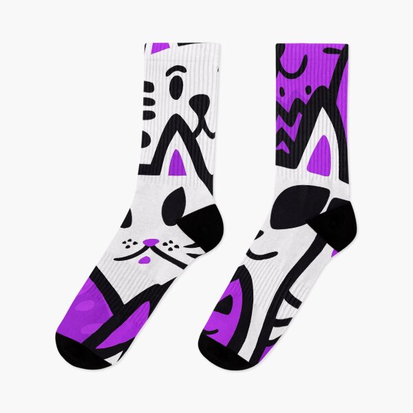 Item preview, Colorful Cat Chaos - Playful Pop Art Design designed and sold by Timegraf.