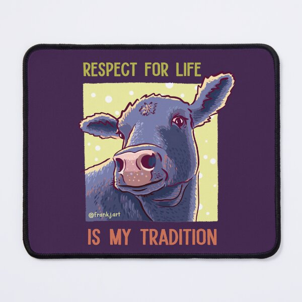 Item preview, Vegan Christmas - Cute Cow designed and sold by Frank J. Art.