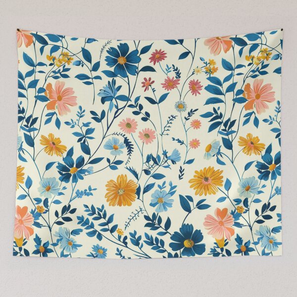 Item preview, Little Dainty Flower Pattern designed and sold by Myra365Art.