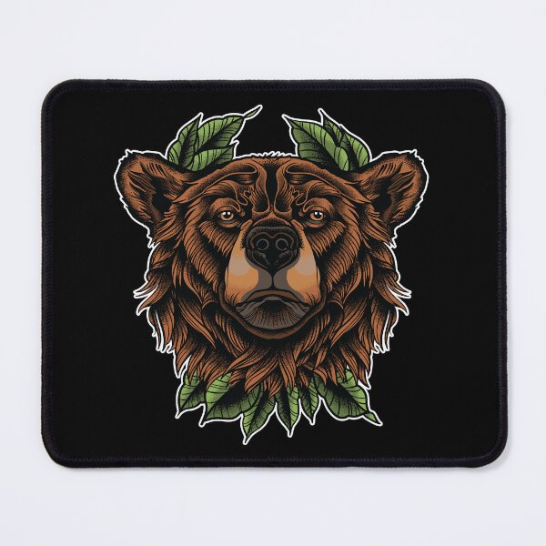 Item preview, Noble Bear - Bold Tattoo Art Design designed and sold by SevenRelics.