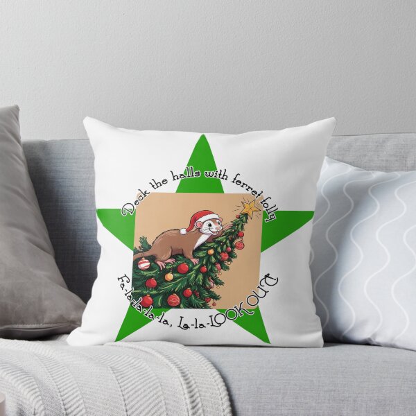 Artikelvorschau, Weihnachtsspaß mit Frettchen entworfen und verkauft von KJGHeadRowdy.
