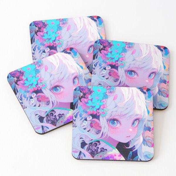 Item preview, Anime girl cute designed and sold by iWallGlow.