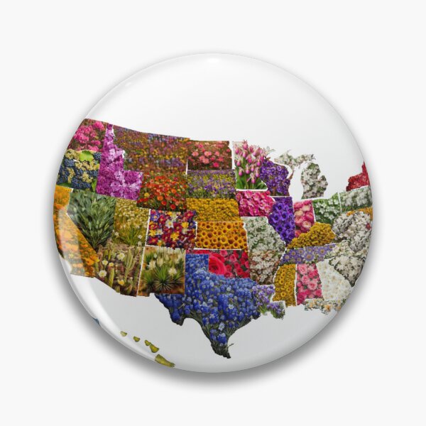 Item preview, State flowers designed and sold by Robert Lucio.