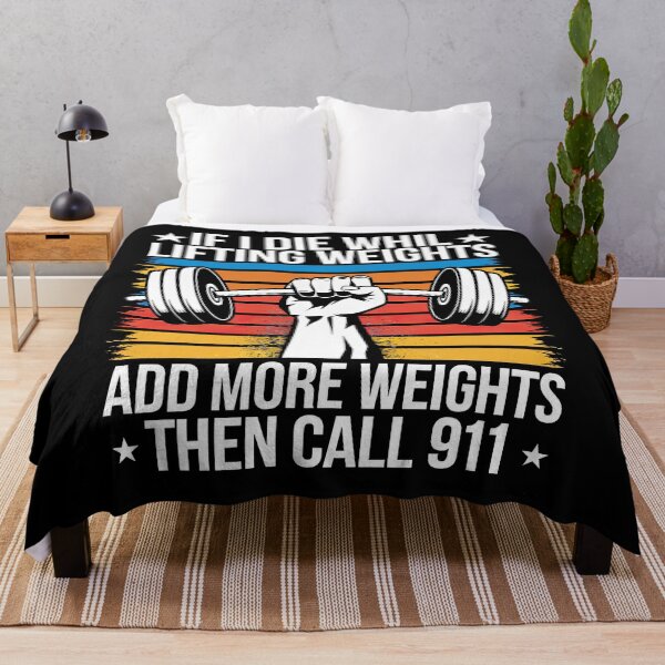 Item preview, If I Die While Lifting Weights - Funny Workout Gym Gift designed and sold by teeturle.