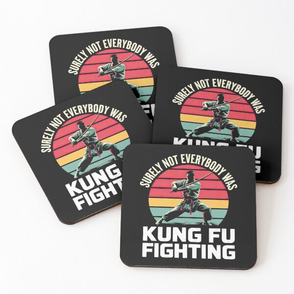 Item preview, Vintage Surely Not Everyone Was Kung Fu Fighting designed and sold by teeturle.