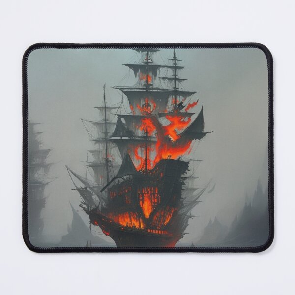Item preview, Lost Ghost Pirate Ship designed and sold by TheCapulet.