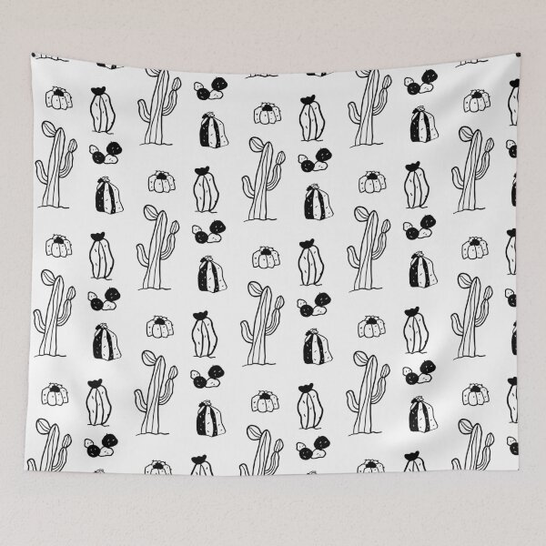 Item preview, Vida en el desierto: garabatos minimalistas de cactus designed and sold by RM-Journey.