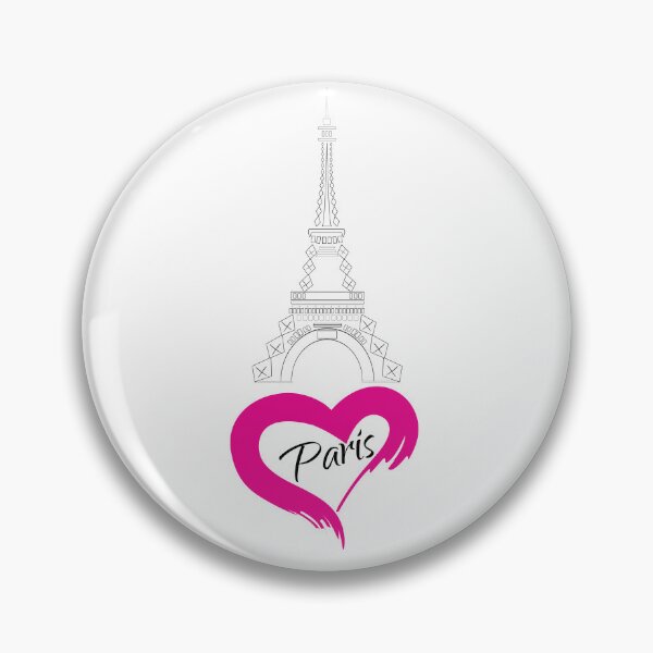 Item preview, Eiffel Tower Paris Heart designed and sold by MagnoliaLake.