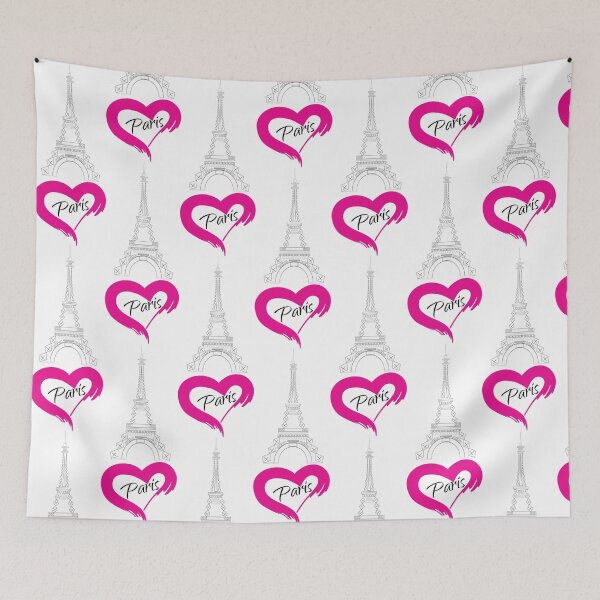 Item preview, Eiffel Tower Paris Heart designed and sold by MagnoliaLake.