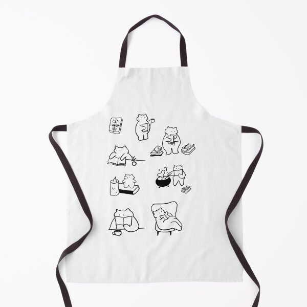 Item preview, Cozy Cat and Books: Minimalist Line Illustrations designed and sold by RM-Journey.
